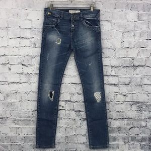 TRF Denim Rules Patch Jeans (708)